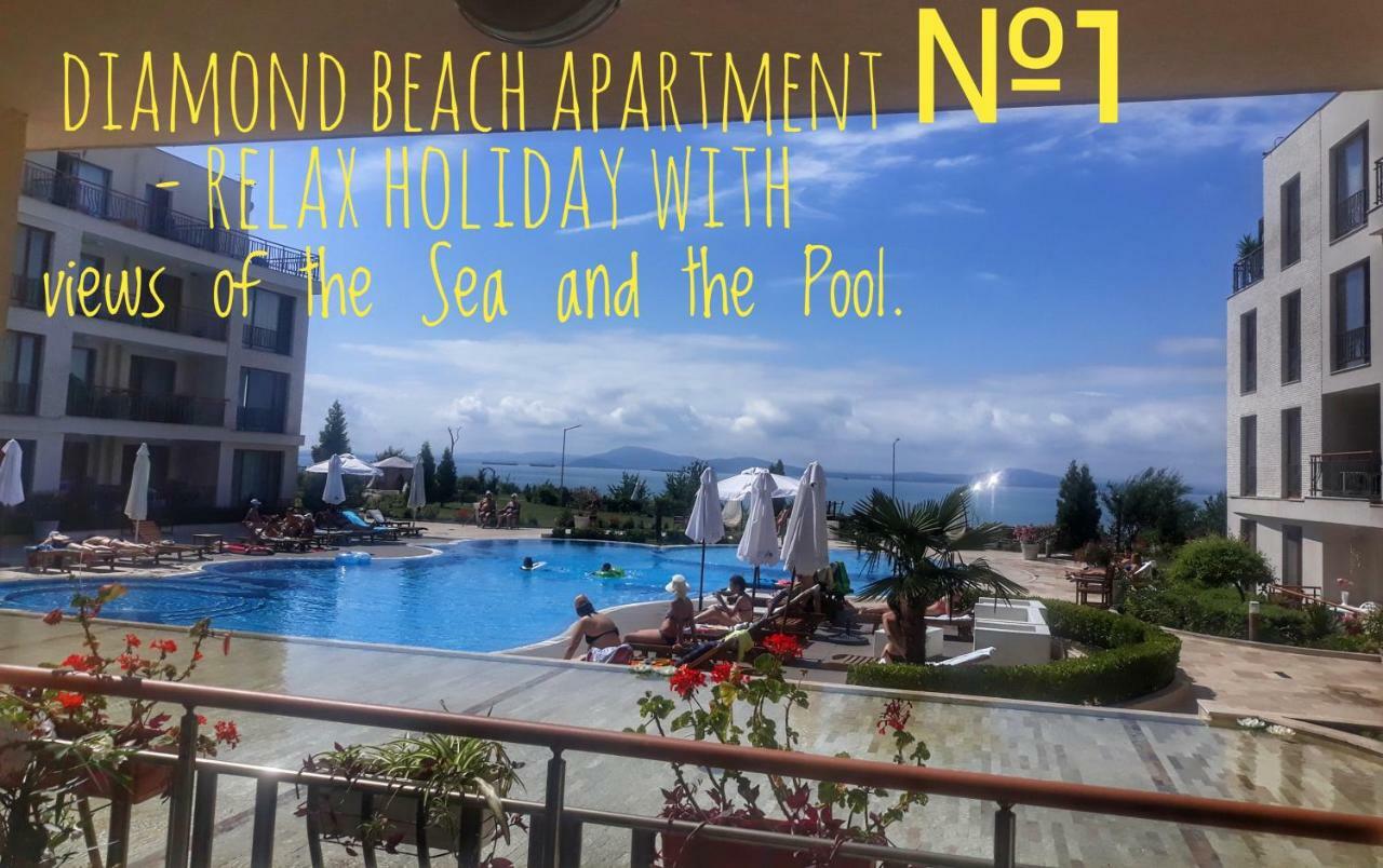 Diamond Apartment №1 - Relax Holiday Views Sea And Pool Burgas City Exterior foto